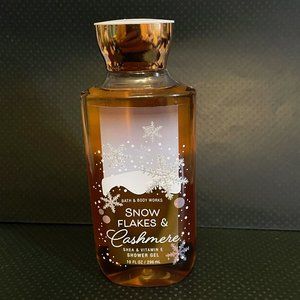 SNOW FLAKES & Cashmere shower gel